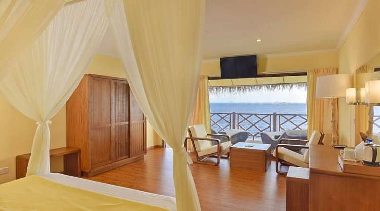 interno water bungalow